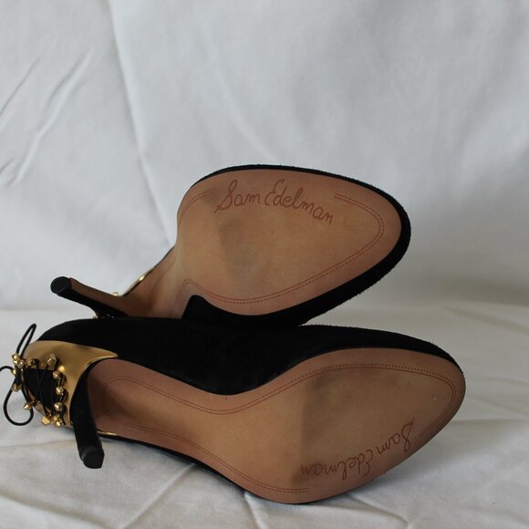 Sam Edelman, Black Suede, 6.5US - Picture 5 of 5